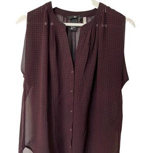 H&M Sleeveless Sheer Top